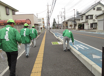 市道5375.5303号線ロードサポート風景