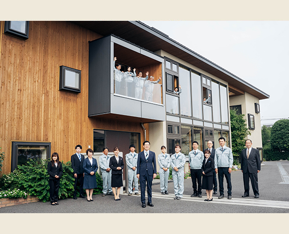創業60年以上も埼玉県で誠実に携わってきた結果です。