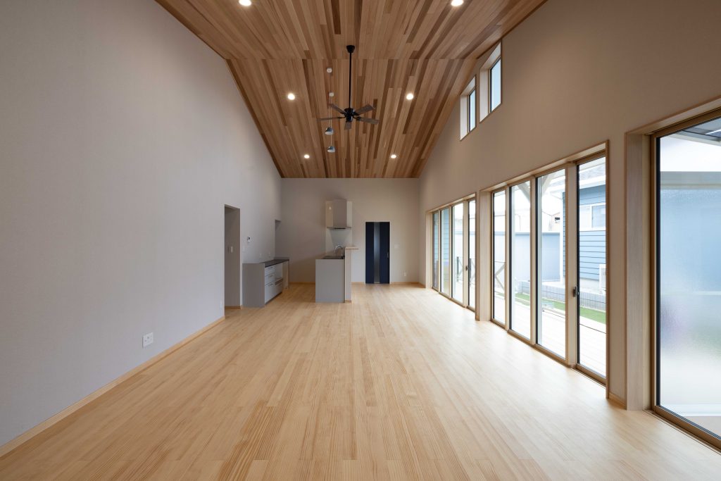 カバードポーチを付けたアメリカンハウス カバードポーチを付けたアメリカンハウス